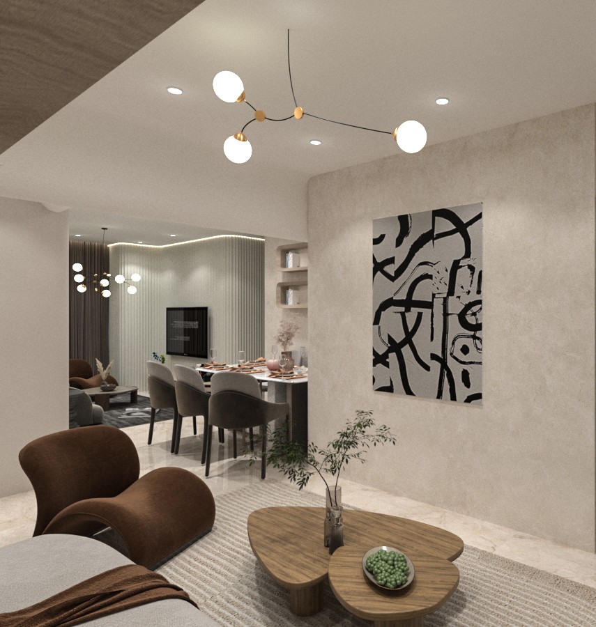 Premium residential interior designed and executed by Orchids Interior, interior designer in Mumbai